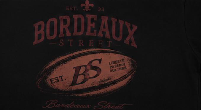 T-Shirt Premium Bordeaux Street